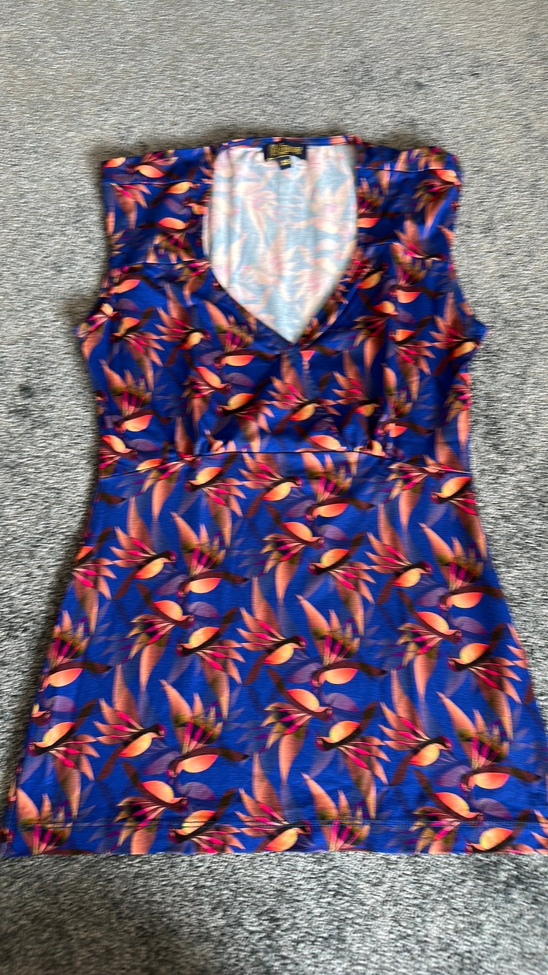 Lalamour mouwloos shirt, Meerkleurig, Ophalen of Verzenden, Zo goed als nieuw, Zonder mouw