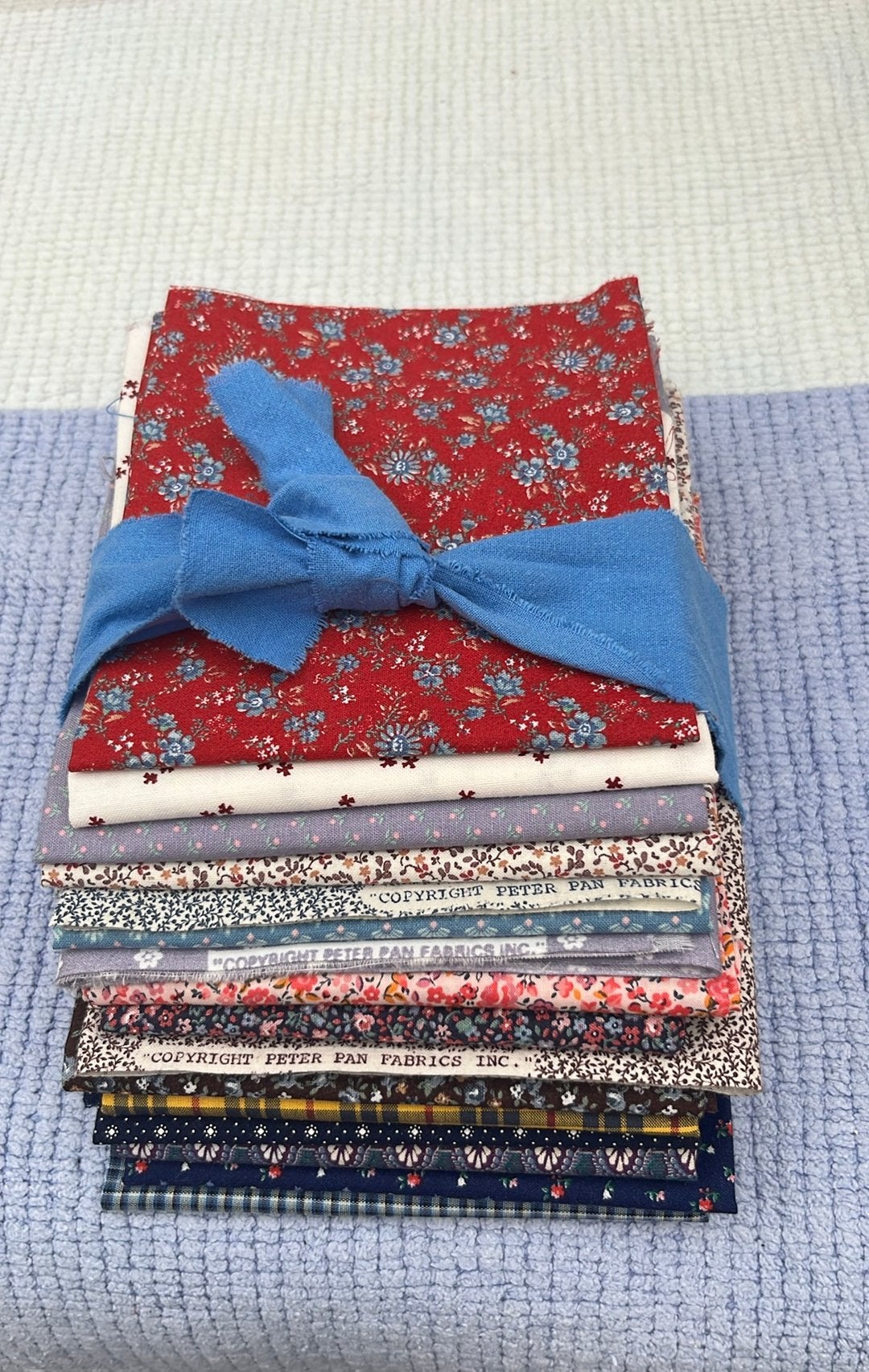 Amerikaanse Quilt lapjes, Overige kleuren, Ophalen of Verzenden, Zo goed als nieuw, 30 tot 120 cm