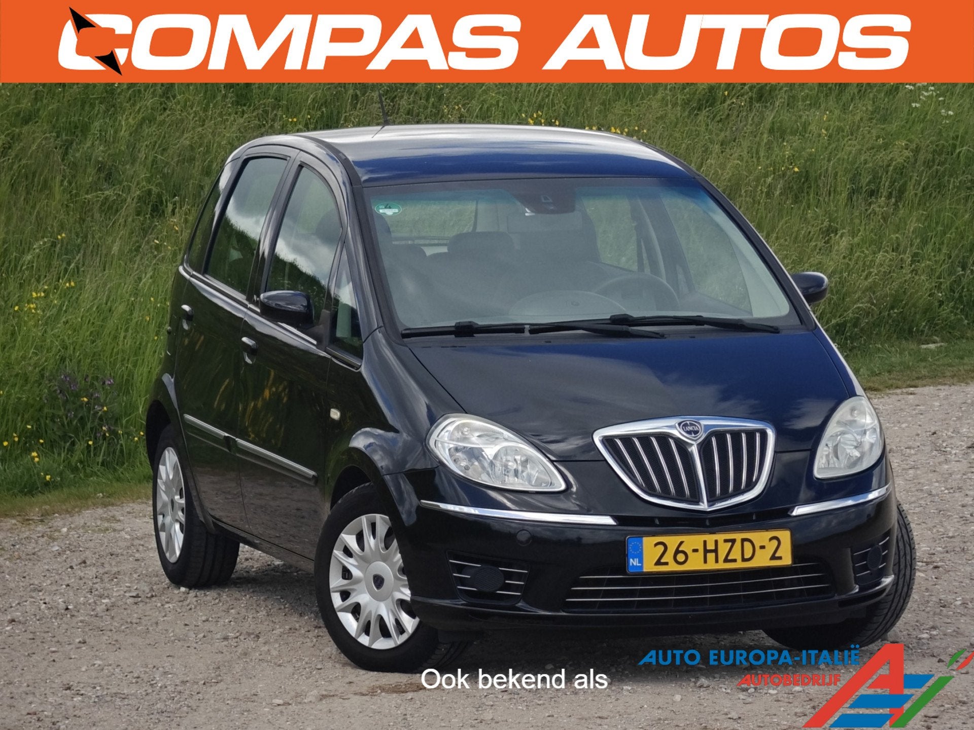 Lancia Musa 1.4 Oro Automaat (bj 2009), Auto's, Lancia, Stof, Gebruikt, 4 cilinders, 400 kg