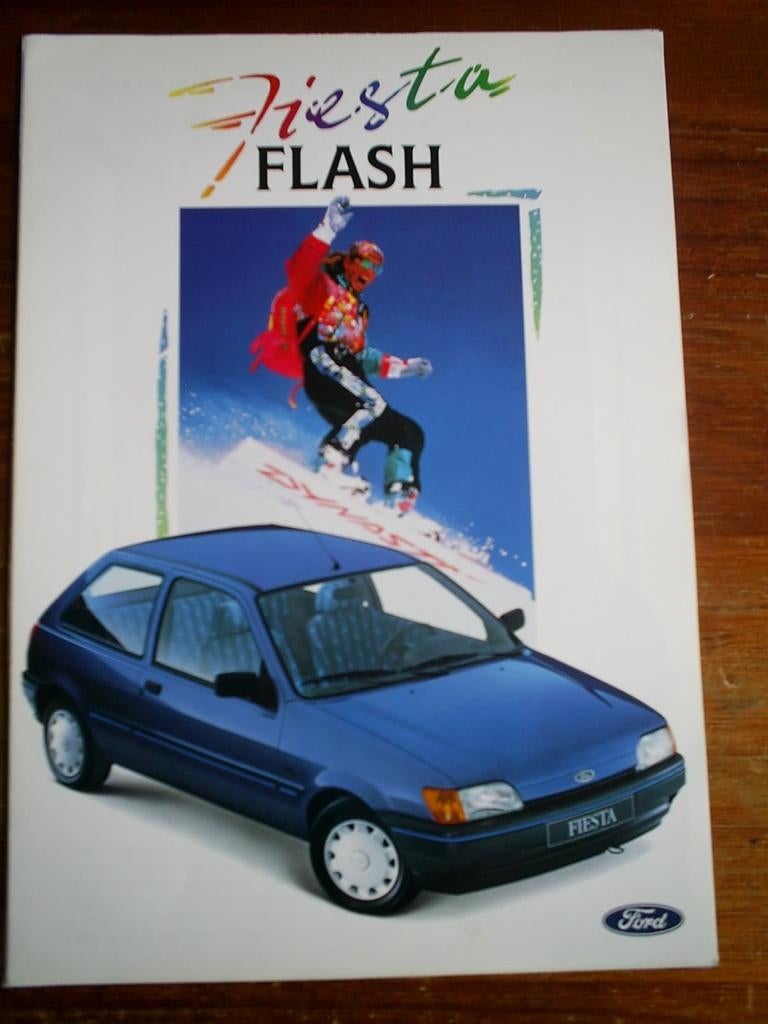 Ford Fiesta Flash [ 7 / 1992 ], Verzenden, Zo goed als nieuw, Ford