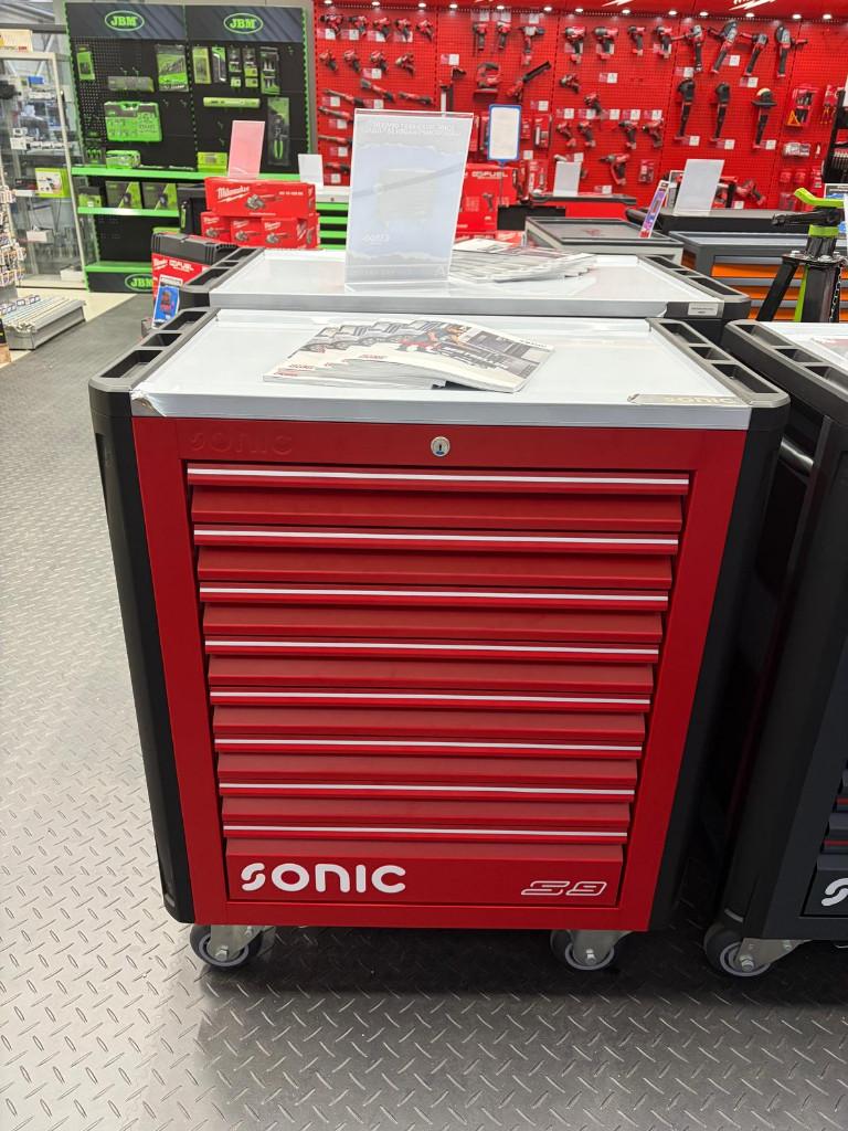 Sonic S9-Next gevulde gereedschapwagen 429-delig