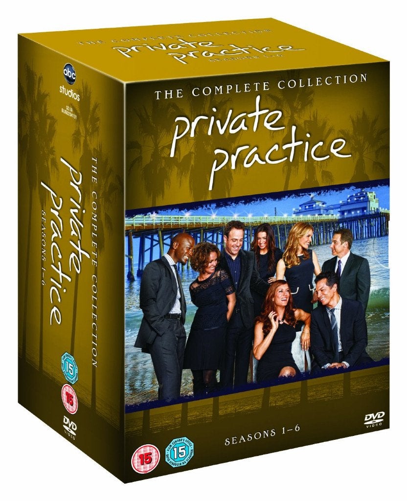Private Practice Seizoen 1 t/m 6 NIEUW in doos., Cd's en Dvd's, Engels, Inclusief doosje, Alle leeftijden, Nederlands