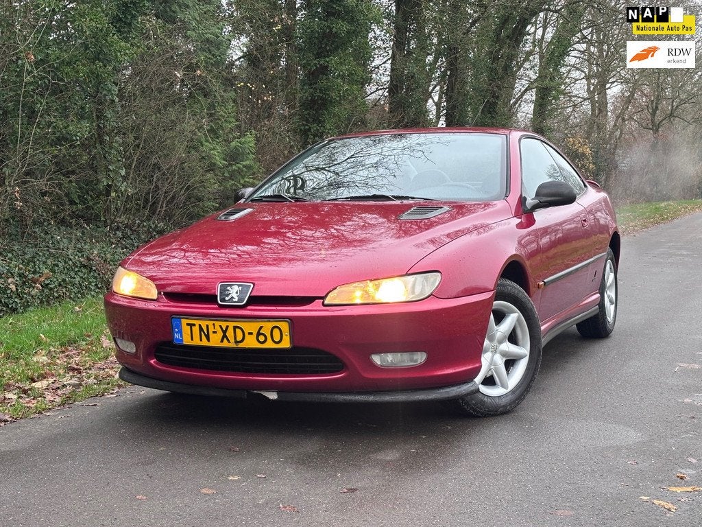 Peugeot 406 Coupé 2.0-16V | Automaat + Airco, Auto's, 1998 cc, 730 kg, 4 cilinders, 4 stoelen
