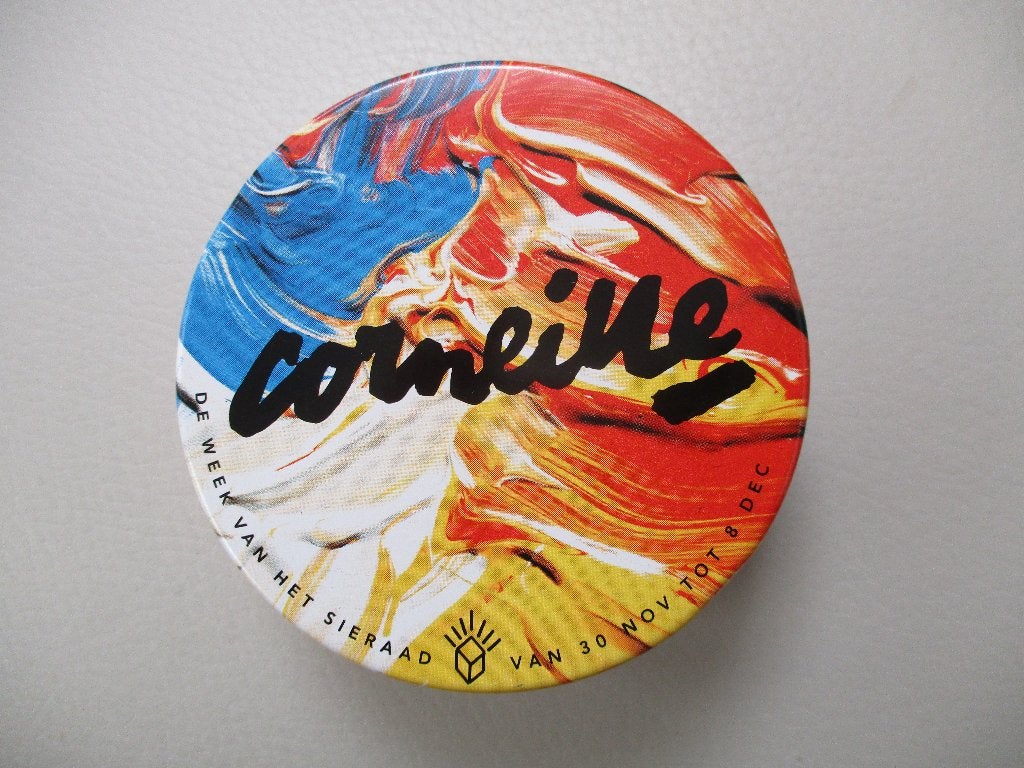 Cobra - Corneille - speld - zilver, Sieraden, Tassen en Uiterlijk, Ophalen of Verzenden, Zo goed als nieuw, Overige kleuren, Zilver