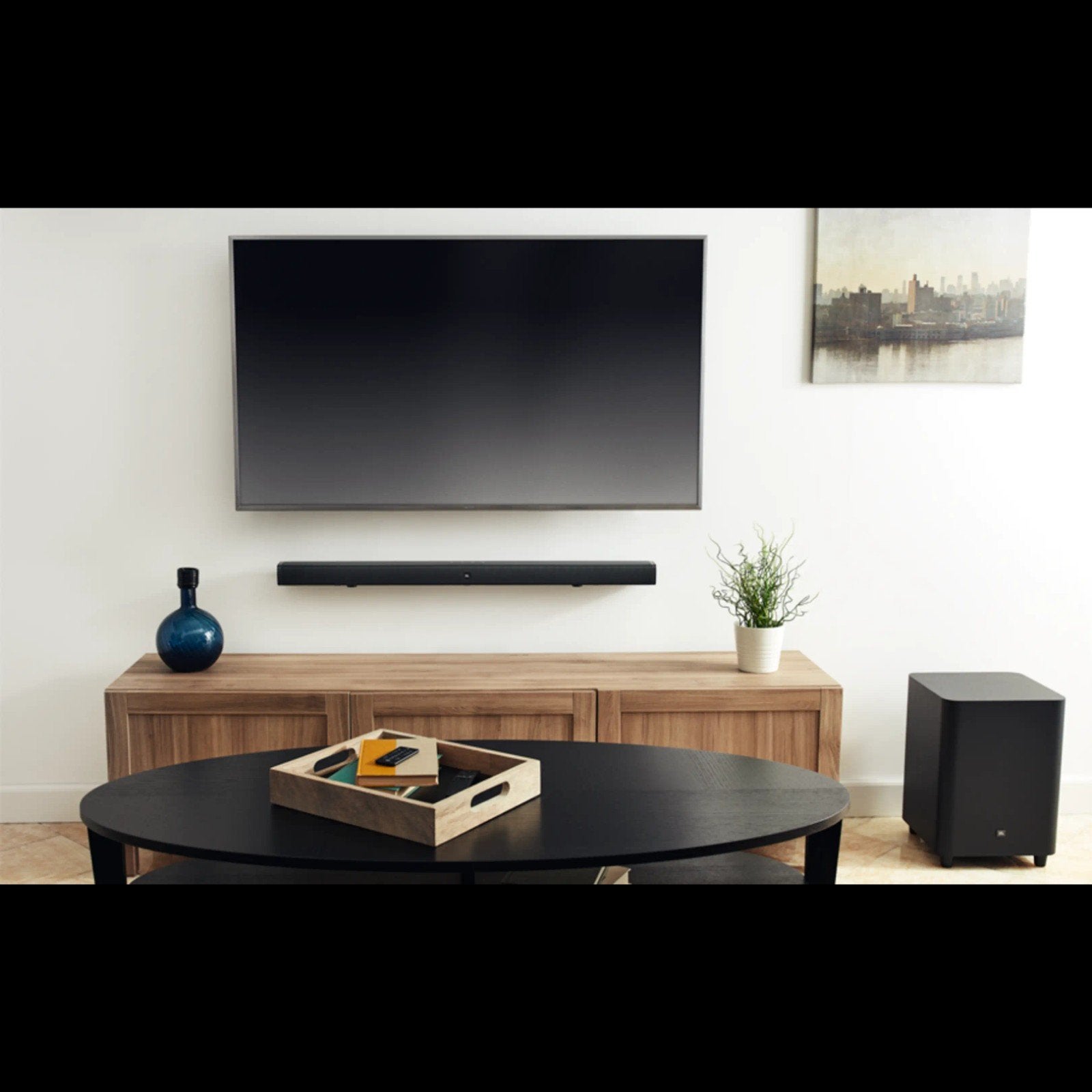 JBL Soundbar met 10 inch Subwoofer, Ophalen, Zo goed als nieuw