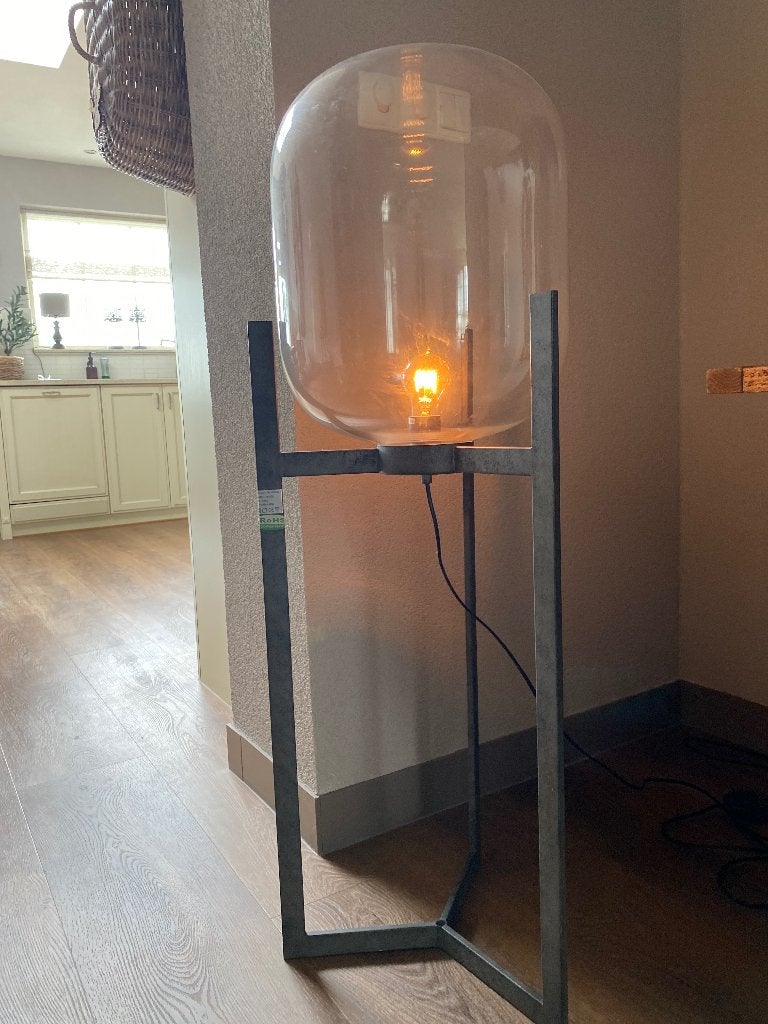Vloerlamp, Ophalen, Zo goed als nieuw, Metaal, 100 tot 150 cm