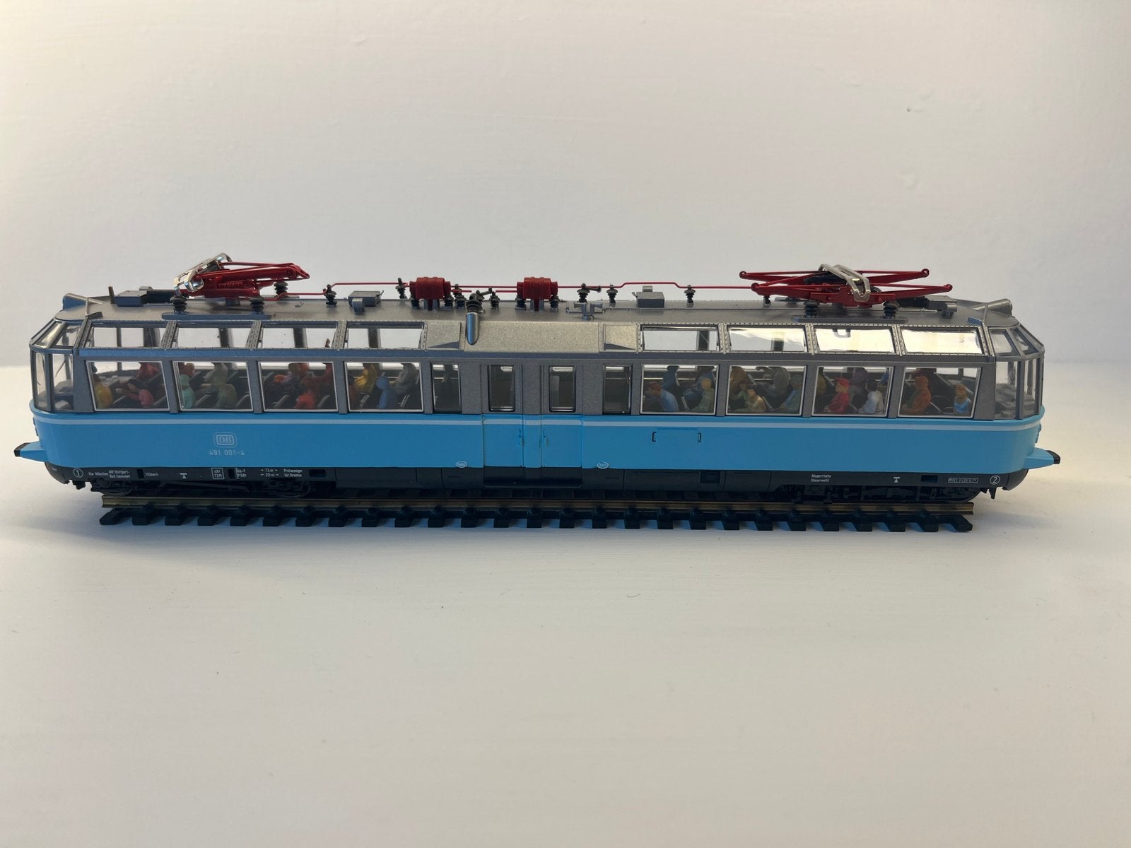 Roco 43932 H0 BR 491 Gläserner Zug – AC – OVP, Hobby en Vrije tijd, Ophalen of Verzenden, Zo goed als nieuw, Roco, Analoog