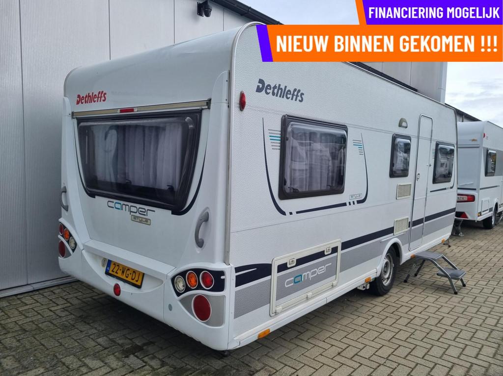 Dethleffs camper style 510 V ENKELE BEDDEN + MOVER +VOORTENT, Mover, Rondzit, 7 tot 8 meter, Bedrijf