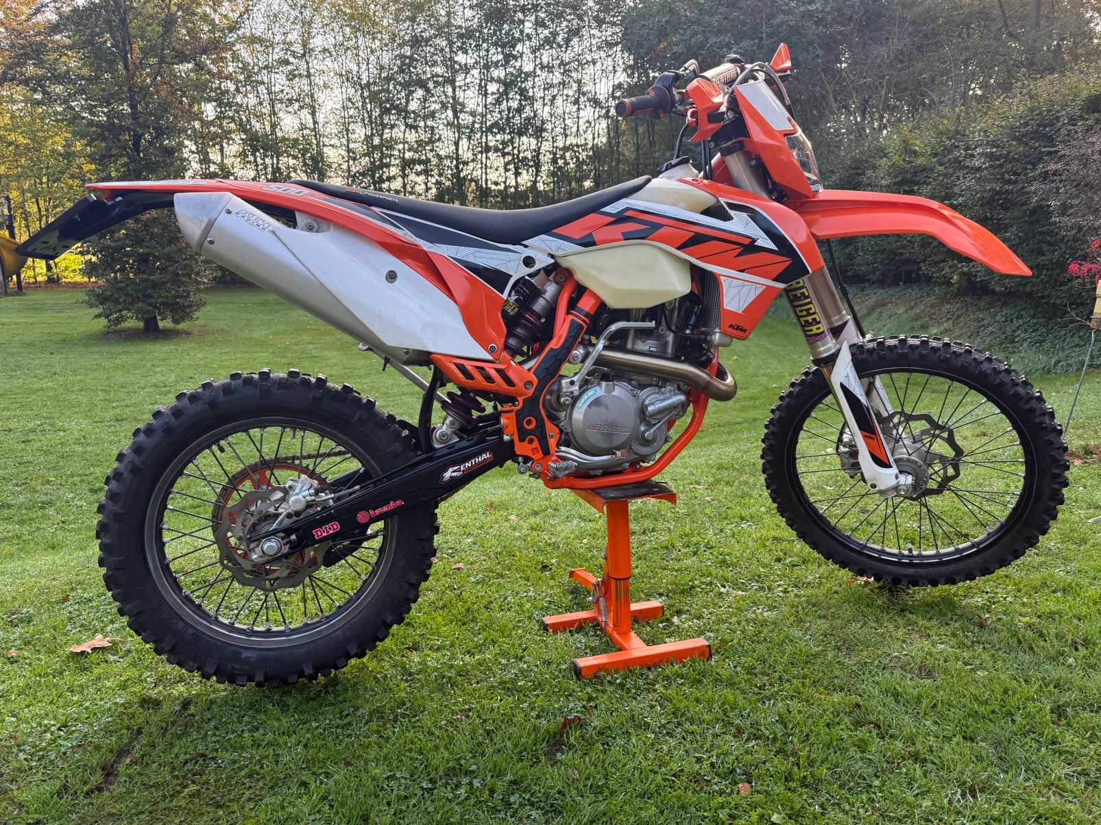 Zeer nette KTM 500exc 2016. Slechts 139uur!, Fietsen en Brommers, Gebruikt, Ophalen, Overige merken