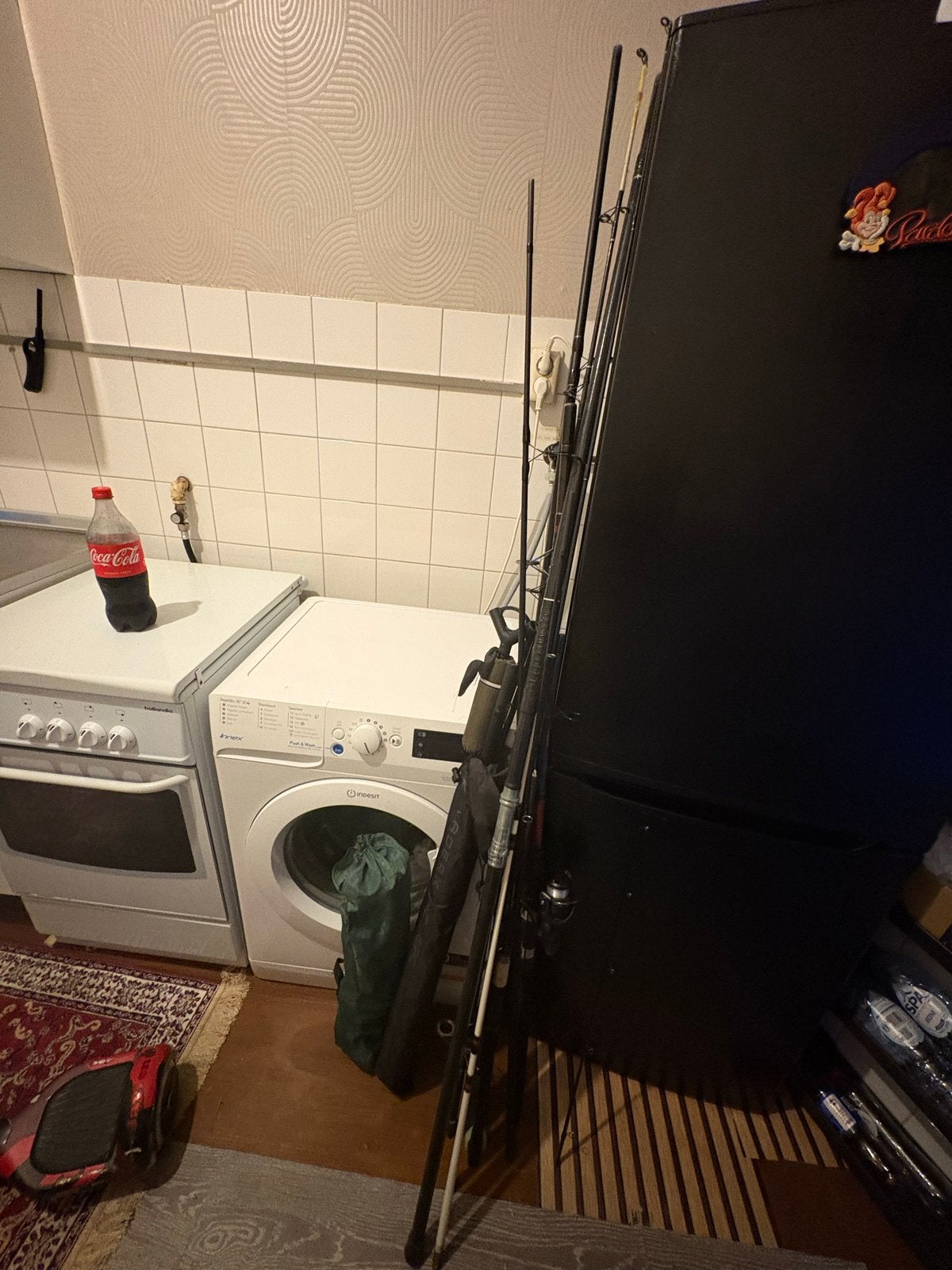 Diverse vishengels, Ophalen, Gebruikt, Complete hengel