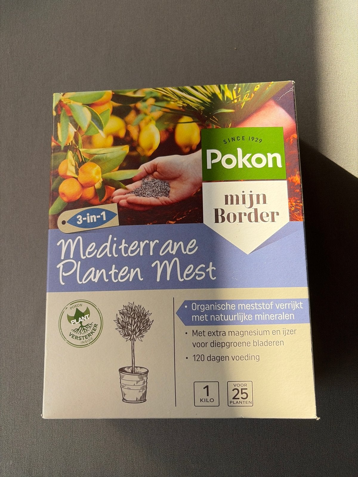 Pokon Mediterrane Planten Mest 1kg - Nieuw, Ophalen of Verzenden, Nieuw