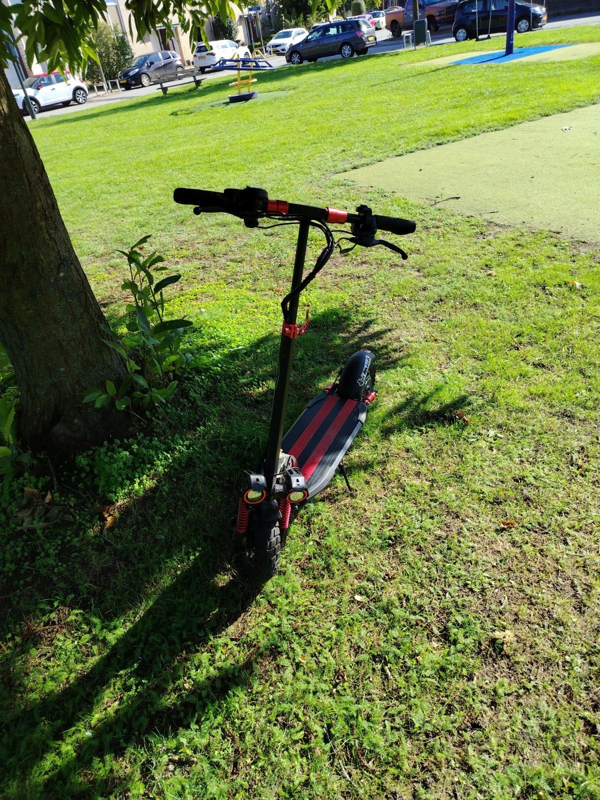 Sunnigoo estep evt ruilen kan ook, Fietsen en Brommers, Ophalen, Zo goed als nieuw, Elektrische step (E-scooter), Sunnigo