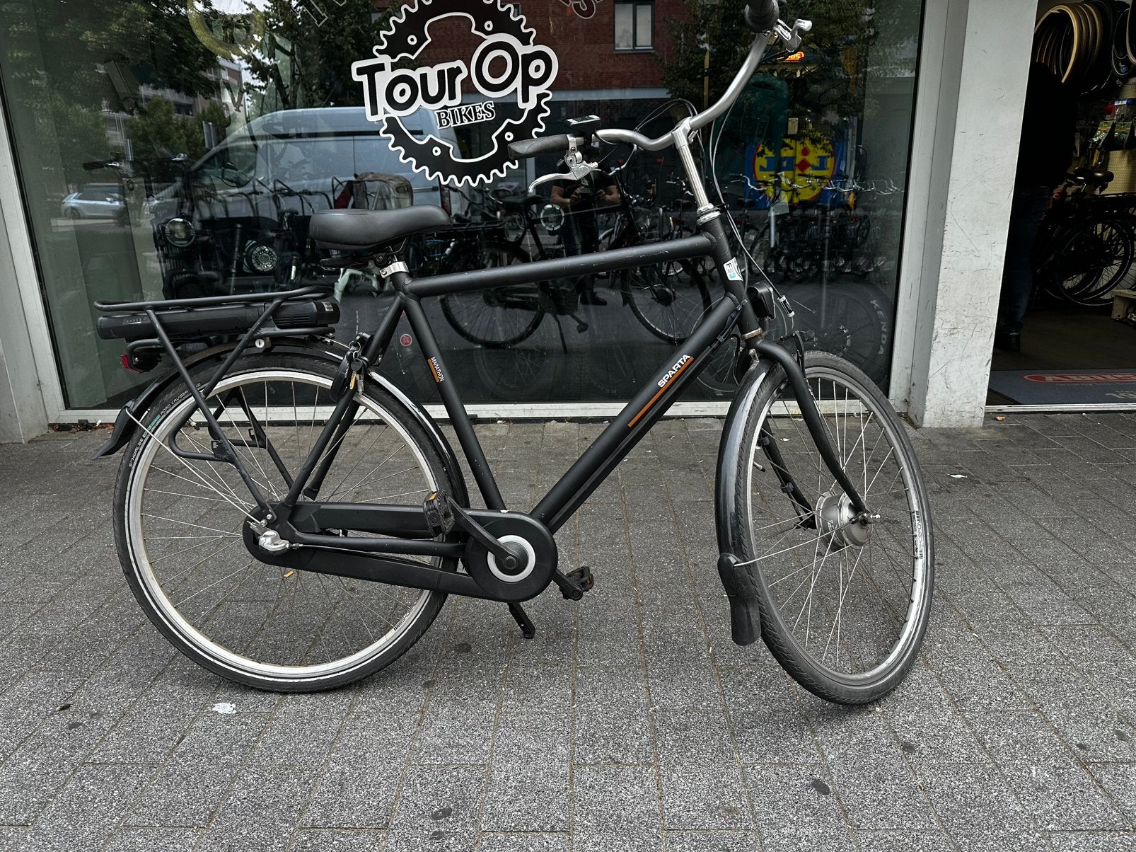 Sparta marathon E-bike heren hoog frame, Ophalen of Verzenden, Zo goed als nieuw, Sparta