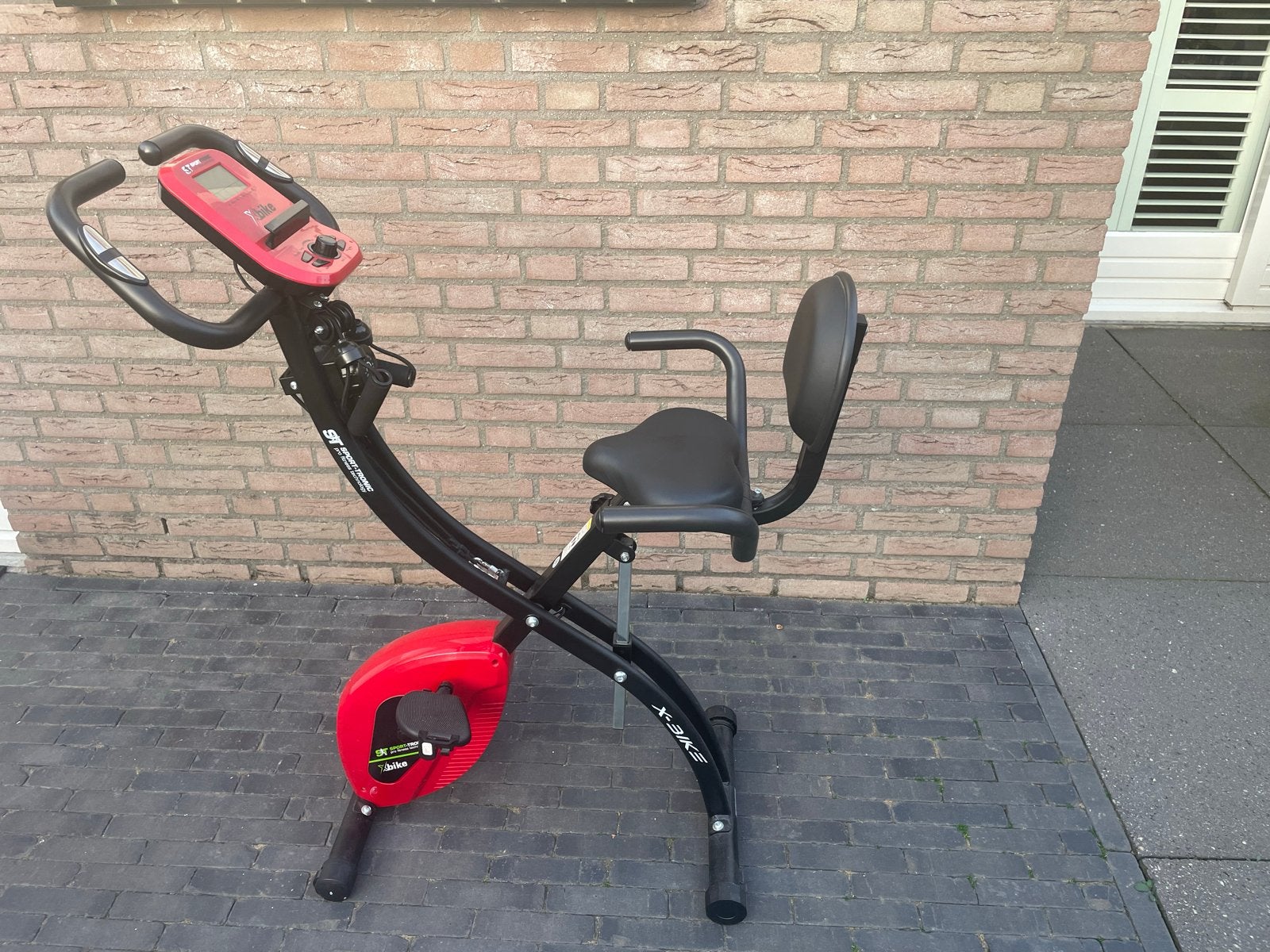 Sport Tronic X-Bike Hometrainer - Opvouwbaar & Compact, Ophalen, Zo goed als nieuw, Metaal, Benen