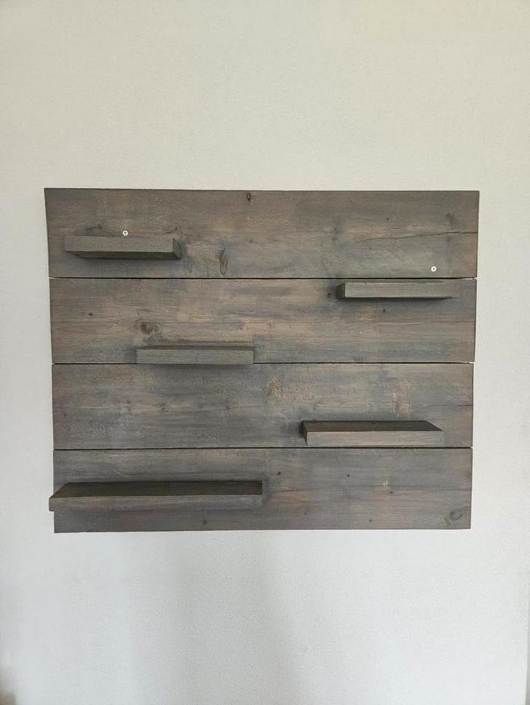 Houten wandbord, Ophalen, Zo goed als nieuw