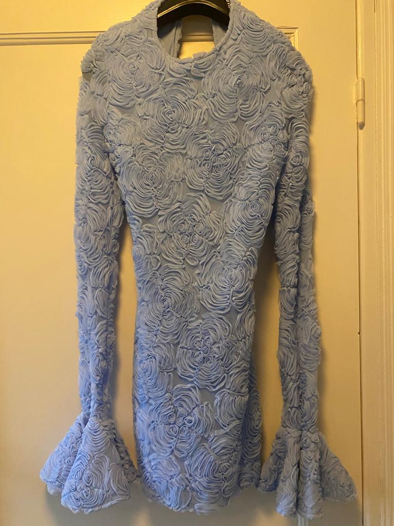 ROTATE feestjurk, Ophalen, Zo goed als nieuw, Blauw, Galajurk