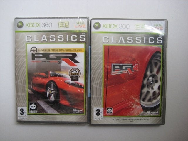 Project Gotham Racing 3 of 4 Xbox 360, Racen en Vliegen, Nieuw, Ophalen of Verzenden, 3 spelers of meer