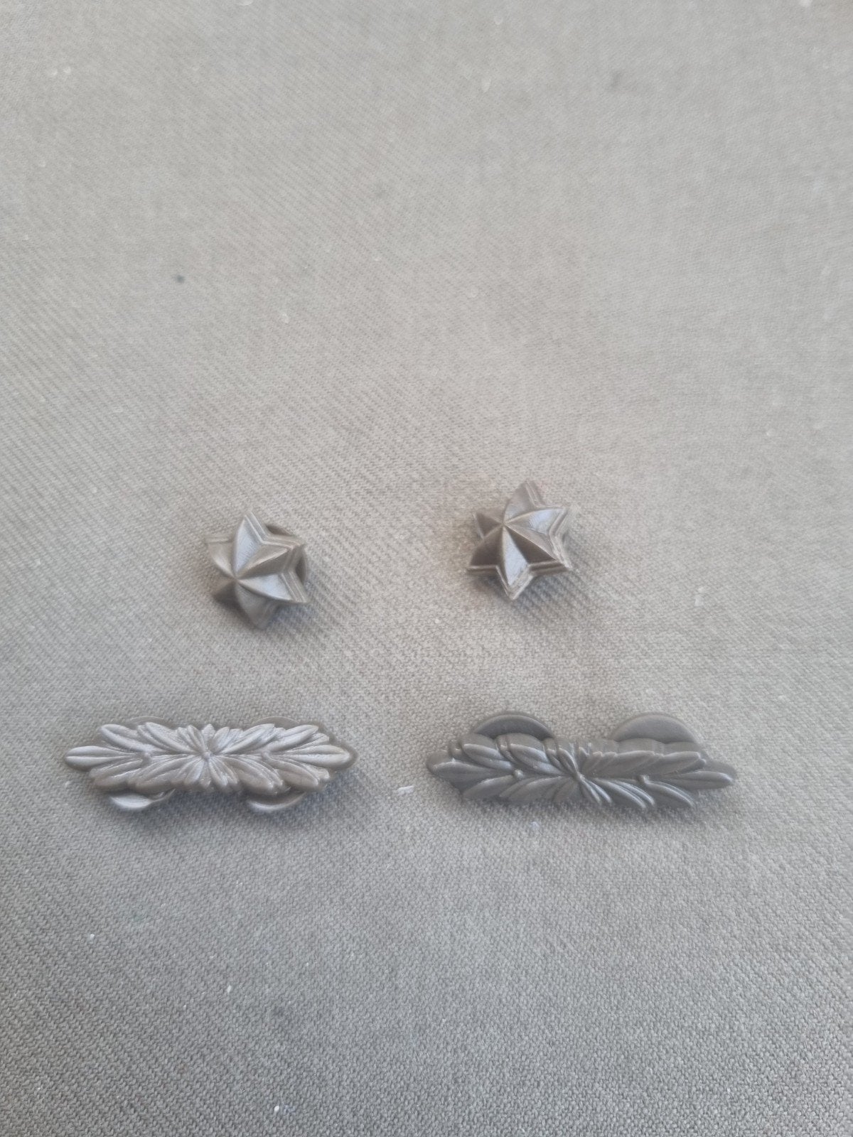 Plastic gvt rangen Majoor, Verzamelen, Militaria | Algemeen, Ophalen of Verzenden, Landmacht, Nederland, Embleem of Badge