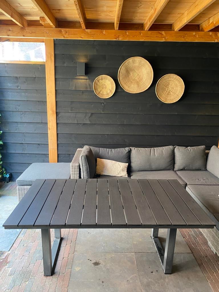 Tuintafel lowdining Polywood Bellagio Kees Smit, Tuin en Terras, Ophalen, Gebruikt, Aluminium