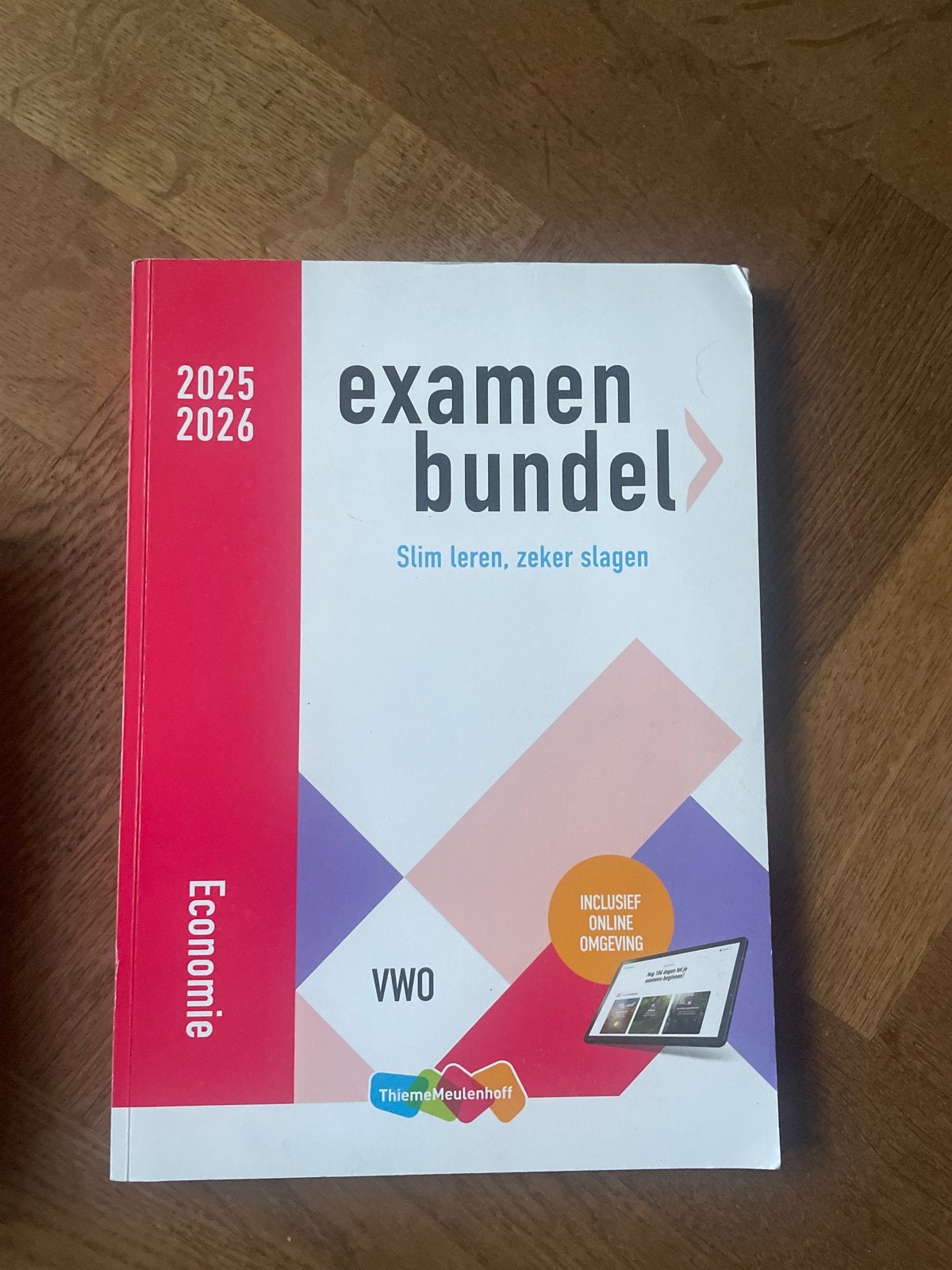Examenbundel Economie VWO 2025-2026, Ophalen of Verzenden, Zo goed als nieuw, VWO, Economie