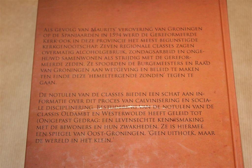 Ongepast Gedrag — Kerkelijke Tucht in Oldambt & Westerwolde, Ophalen of Verzenden, Gelezen
