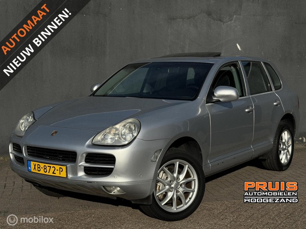 Porsche Cayenne 4.5 S -LEDER-DAKJE- Apk (NIEUW) *INRUIL MOGE, Auto's, Cayenne, Gebruikt, 8 cilinders, 340 pk