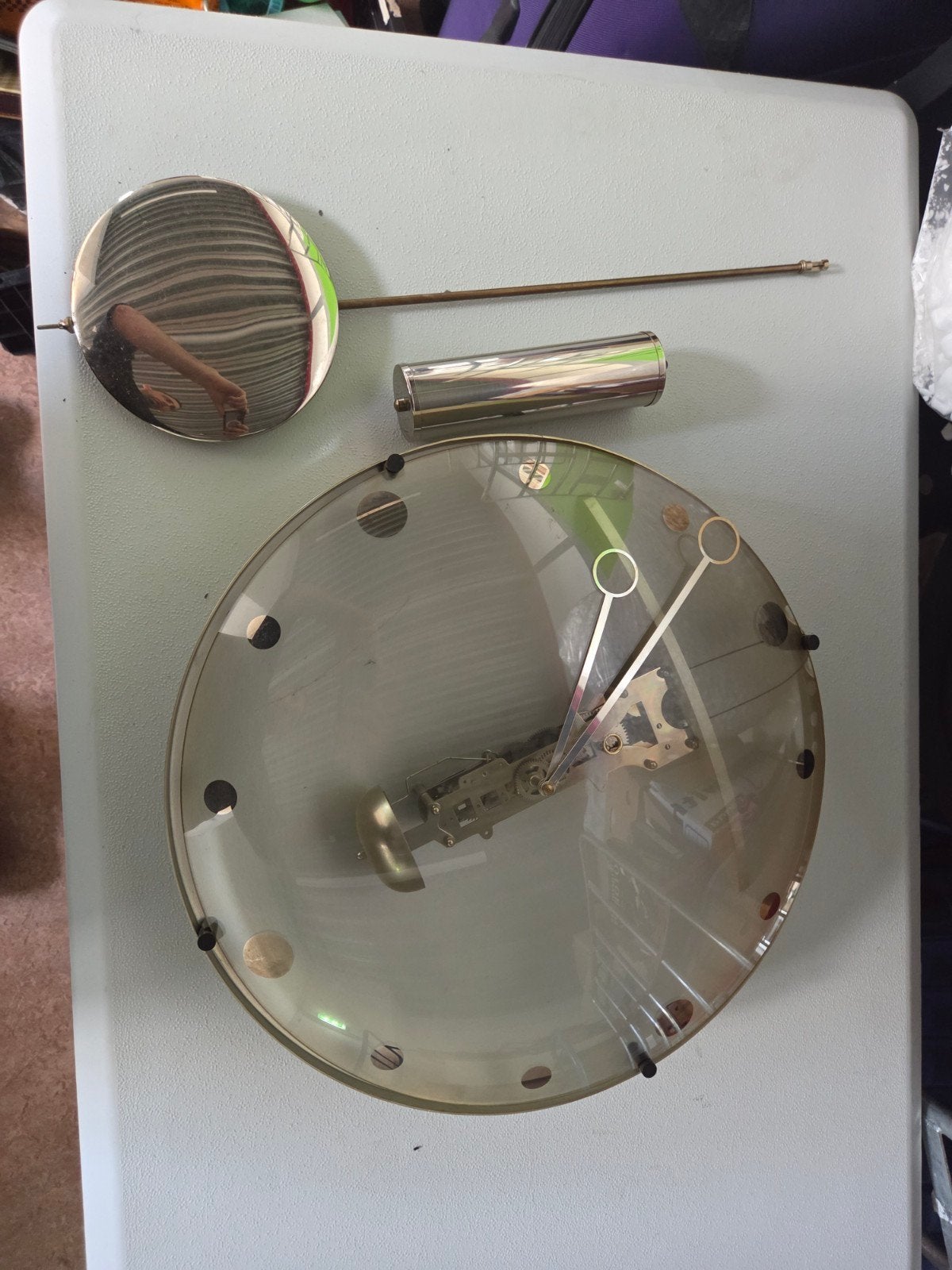 NexTime wandklok, Antiek en Kunst, Ophalen
