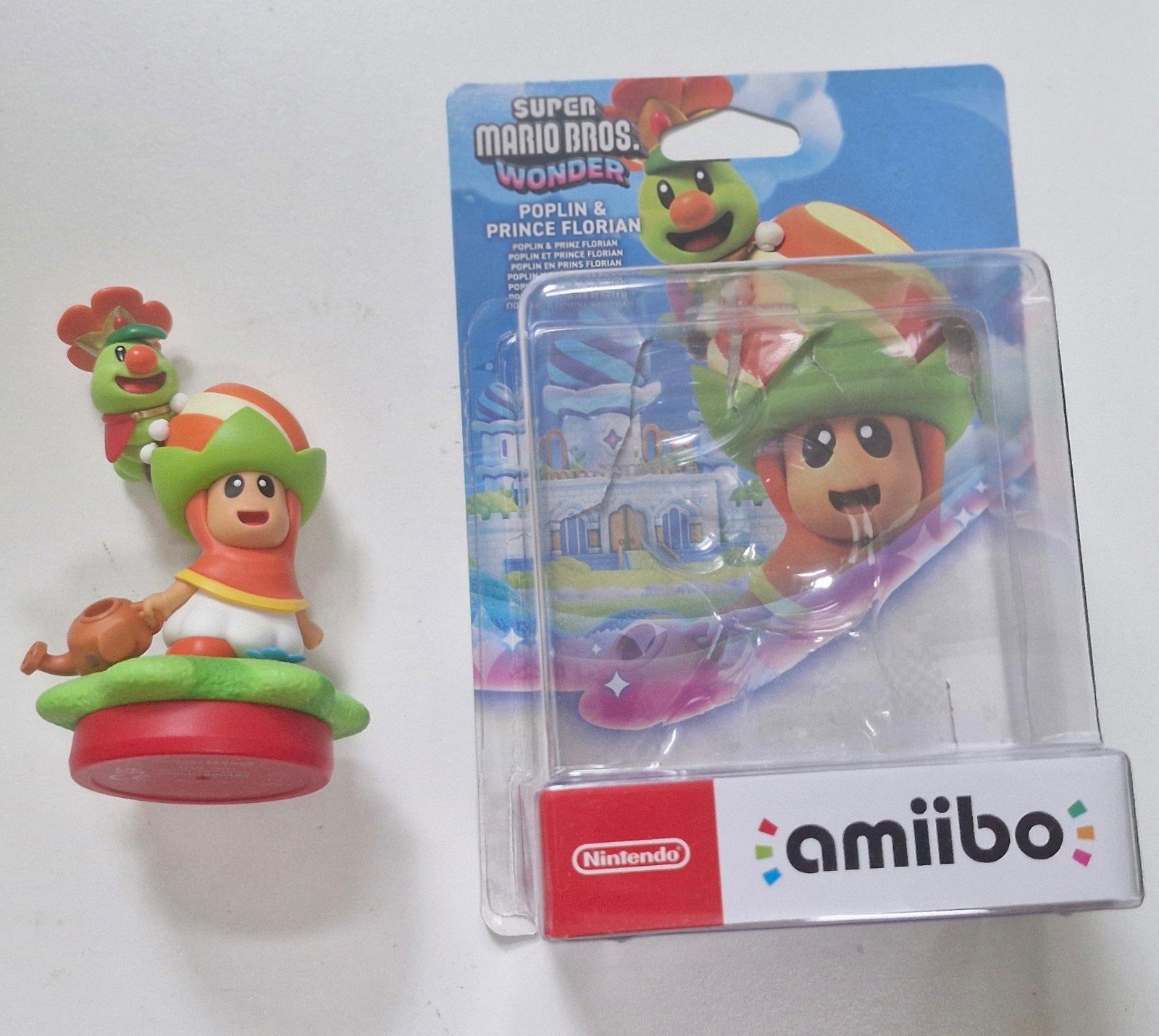 Amiibo Poplin & Prince Florian - Super Mario Bros. Wonder, Nintendo, Nieuw, Overige typen, Nintendo