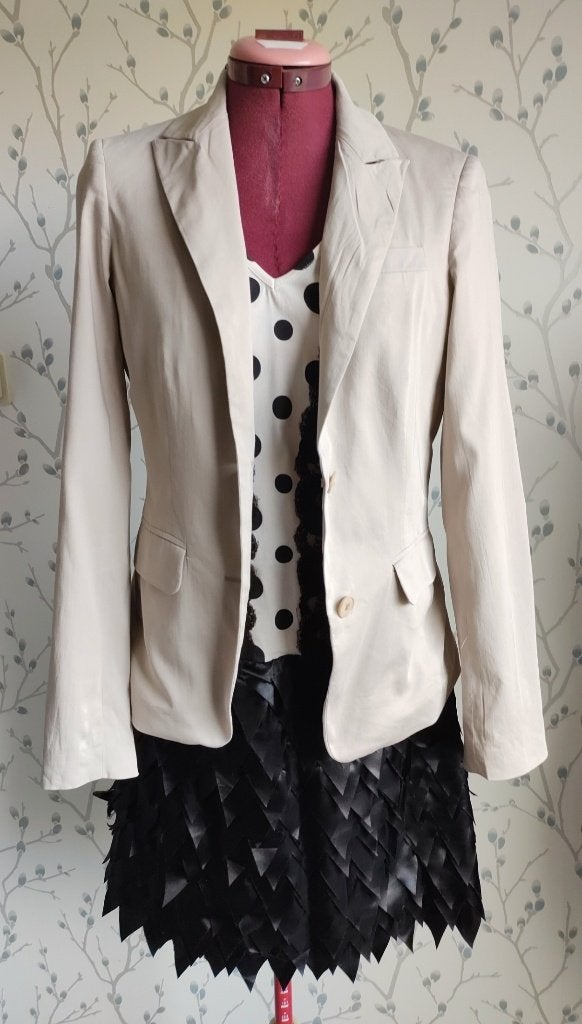 DRYKORN For Beautiful People Beige Colbertjasje maat 2=S, Drykorn, Beige, Ophalen of Verzenden, Jasje