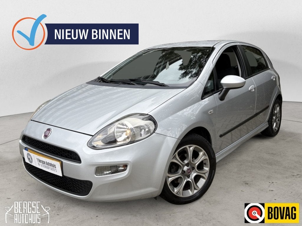 Fiat Punto Evo 0.9 TwinAir Street Airco City Lmv Nap, Dealer onderhouden, Gebruikt, 49 €/maand, Origineel Nederlands