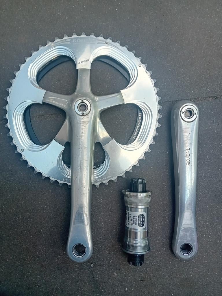 Dura ace 7700 crankstel 180 mm, Fietsen en Brommers, Fietsonderdelen, Ophalen of Verzenden