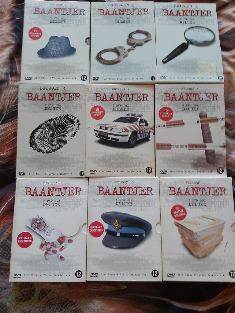 baantjer 1 t/m. 6  9 t/m. 11, Vanaf 9 jaar, Ophalen of Verzenden, Gebruikt, Drama
