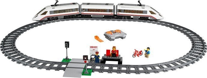 Lego City High-speed Passenger Train 6005, Verzenden, Lego, Compleet, Complete set