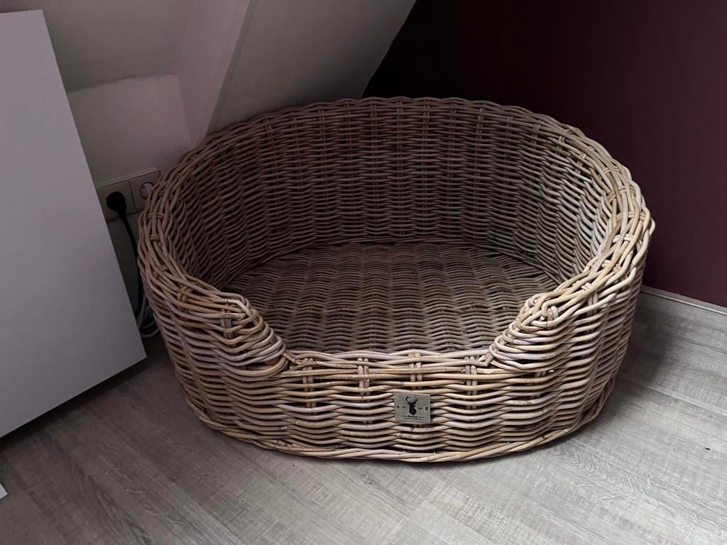 Rotan hondenmand Boony 75cm, Dieren en Toebehoren, Ophalen, Zo goed als nieuw, Riet