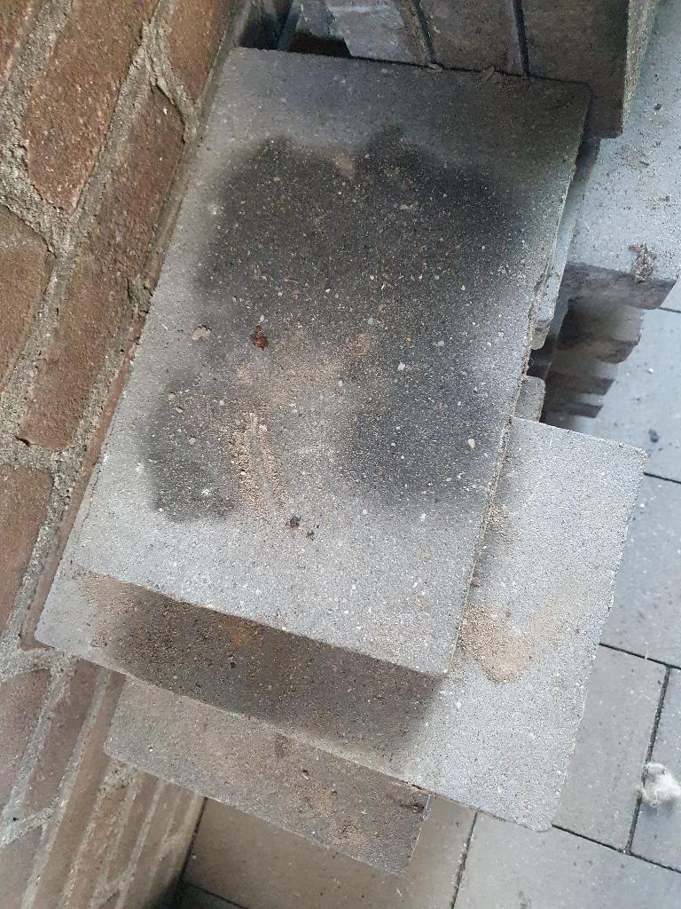 Terrastegels, Tuin en Terras, Tegels en Klinkers, Ophalen, Gebruikt, Minder dan 5 m², Beton