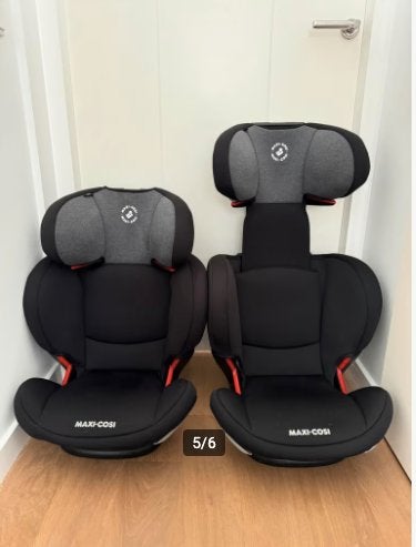 2x Rodifix AirProtect 3-12 jaar autostoel mt slaapstand mooi, Ophalen, Verstelbare rugleuning, 15 t/m 36 kg, Zo goed als nieuw