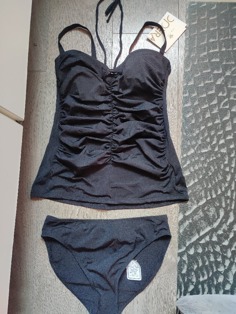 opera nieuwe zwarte tankini twv 119 euro  maat 40 top 80 C, Kleding | Dames, Badmode en Zwemkleding, Ophalen of Verzenden, Nieuw