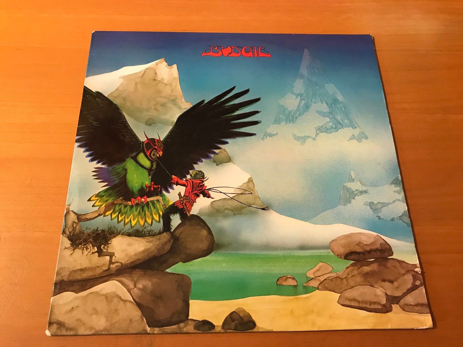 Budgie - Never Turn Your Back On A Friend  (LP), LP, Gebruikt, Originele persing, Ophalen of Verzenden