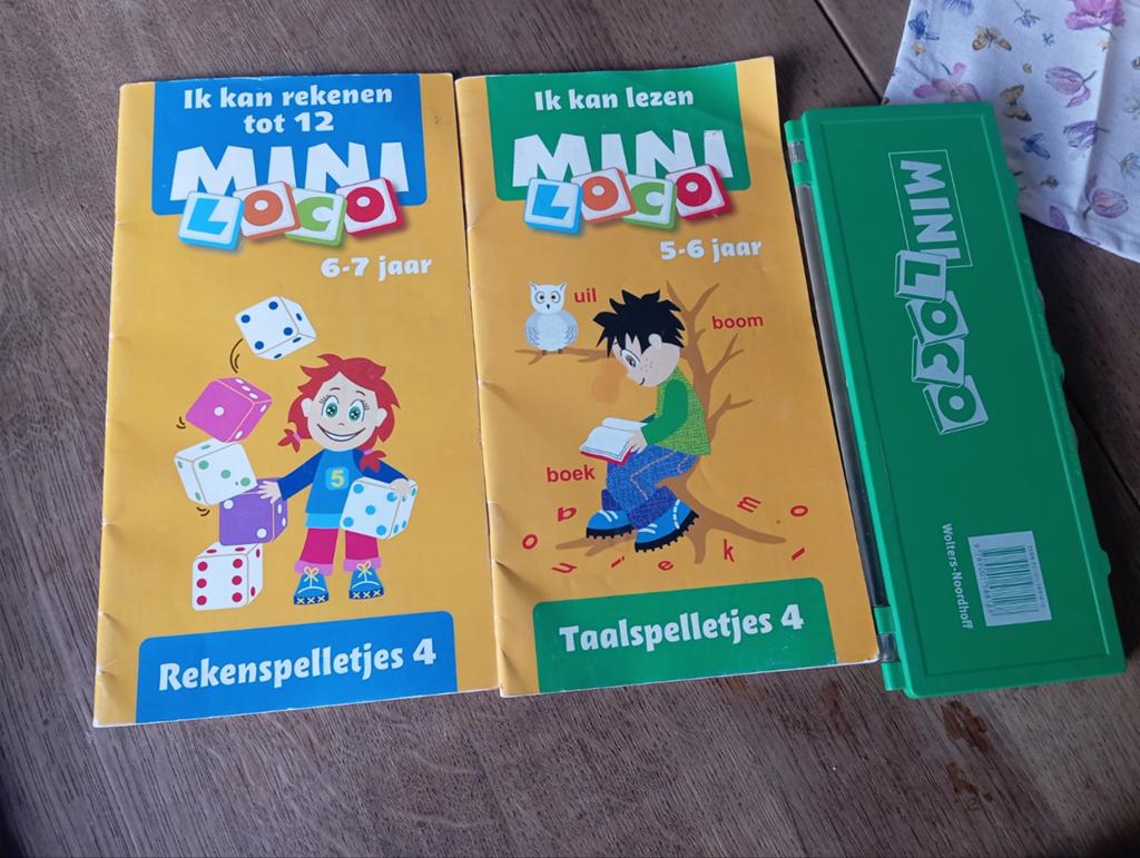 Mini Loco: Rekenen en Lezen met Spelletjes (5-7 jaar), Ophalen of Verzenden, Gebruikt, Taal en Lezen