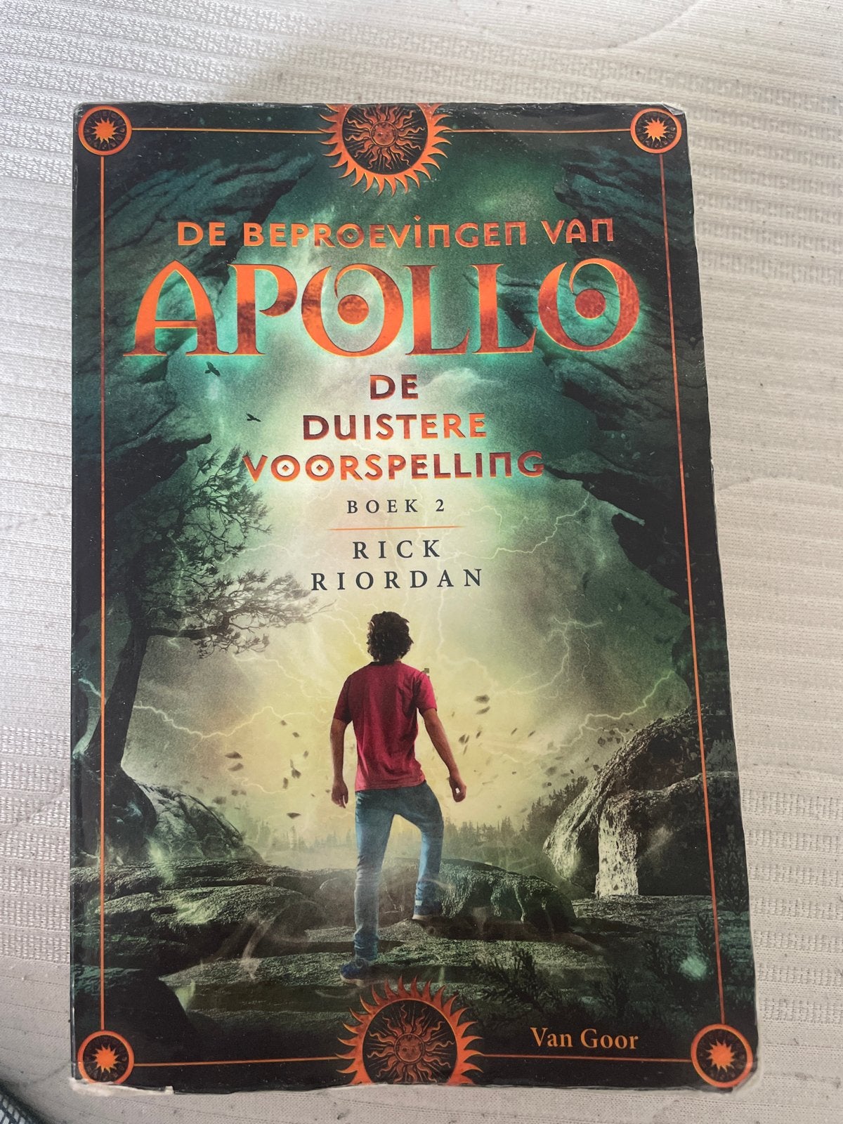 De Beproevingen van Apollo: De Duistere Voorspelling, Boeken, Ophalen of Verzenden, Gelezen, Fictie