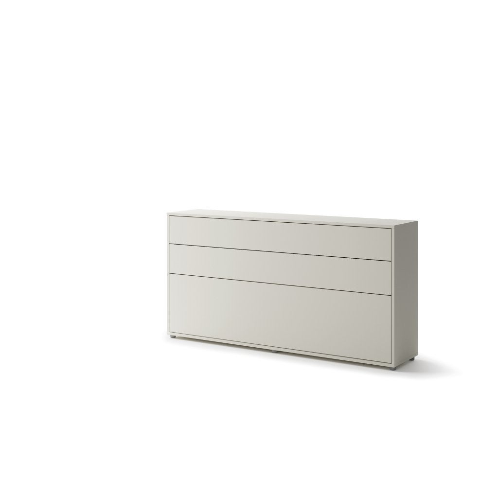 Concept opklapbed horizontaal - 90x200 - Cashmere, Niet ingevuld, Niet ingevuld, Niet ingevuld