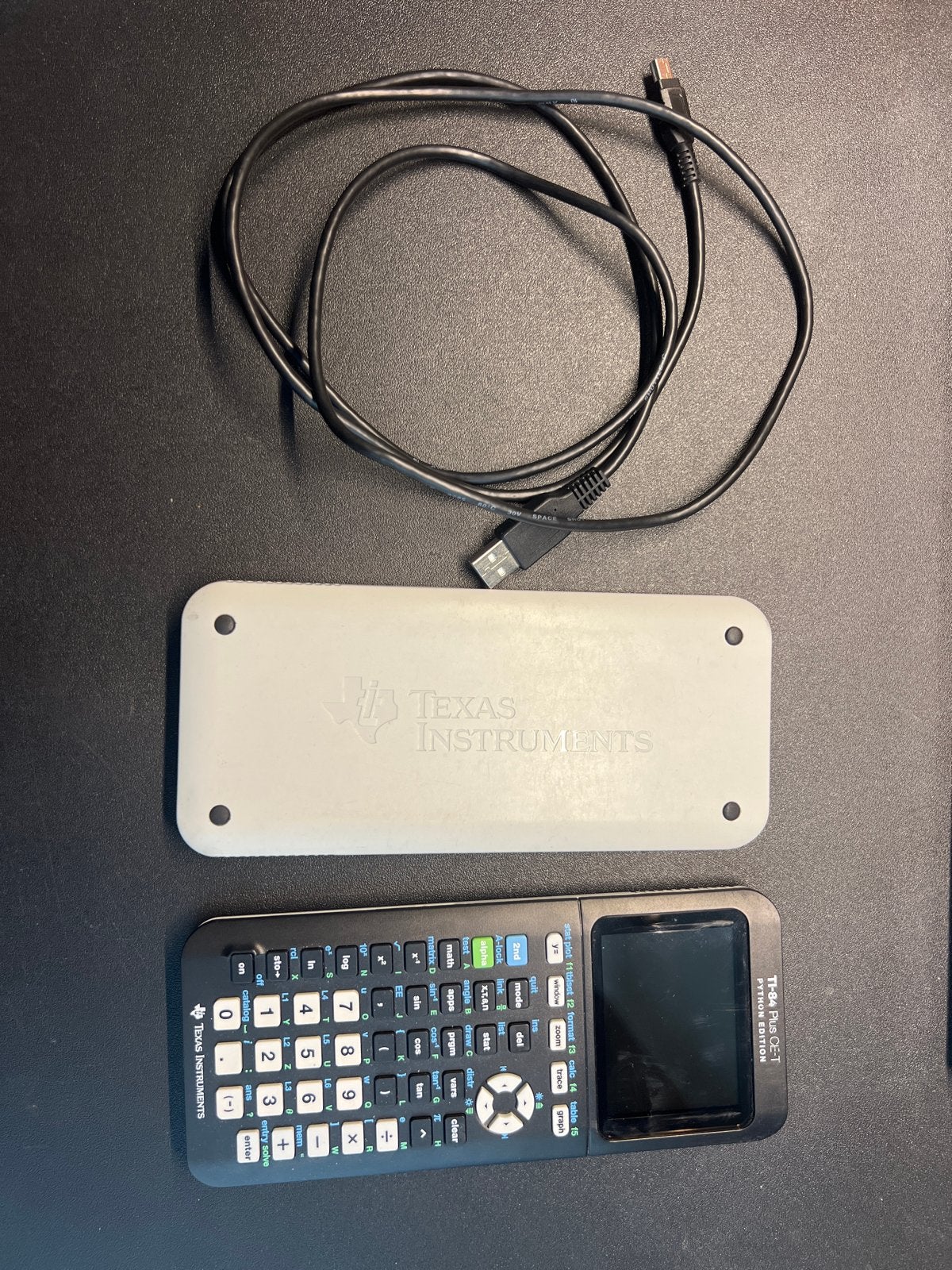Texas instruments Ti-84 Plus CE-T python edition, Ophalen of Verzenden, Grafische rekenmachine, Zo goed als nieuw