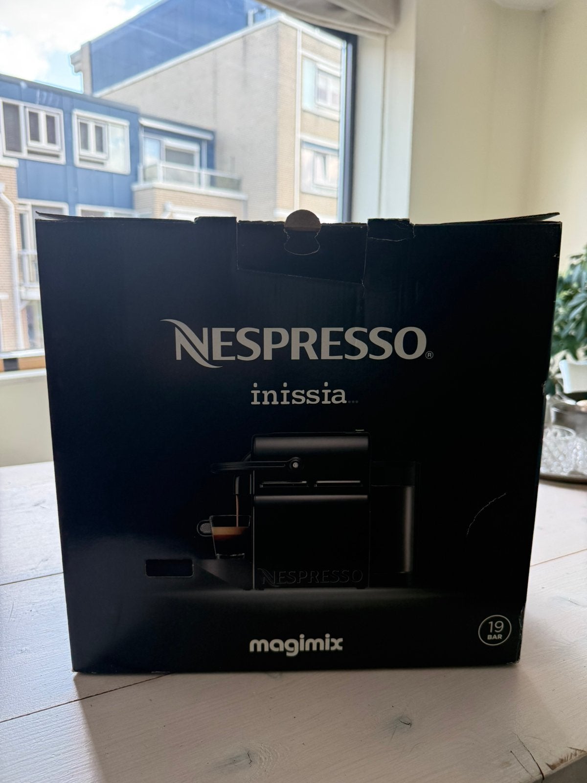 Nespresso Inissia Magimix - Nieuw in doos, Ophalen of Verzenden, Nieuw, Espresso apparaat, Koffiepads en cups