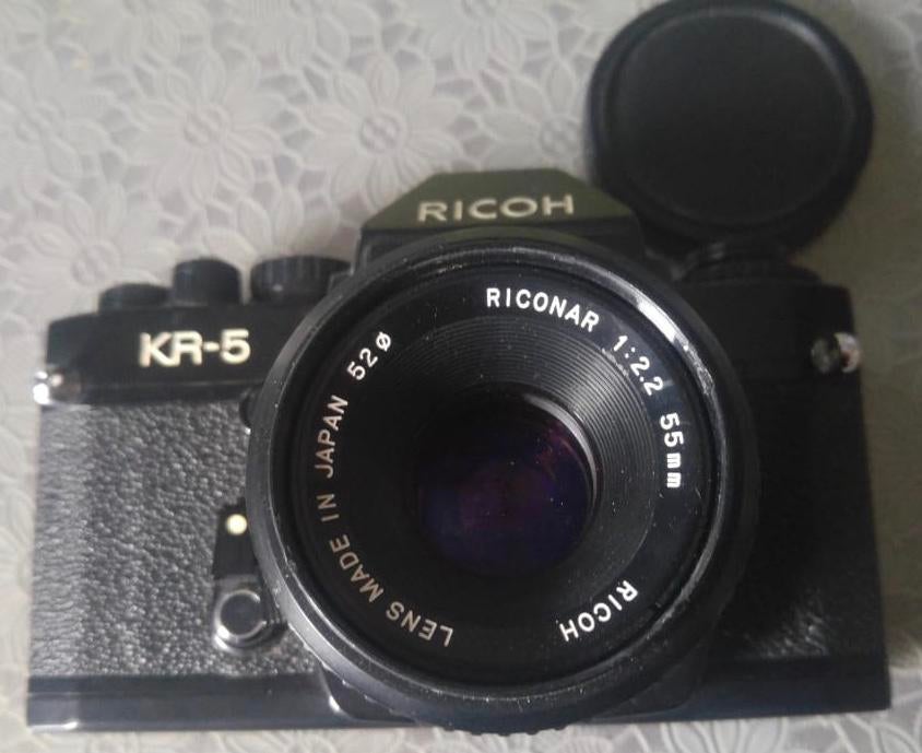 Ricoh KR-5 Spiegelreflexcamera - Simpel en Functioneel, Ophalen, Zo goed als nieuw, Spiegelreflex, Overige Merken