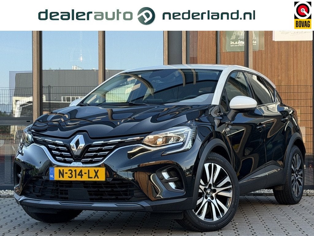 Renault Captur 1.6 ET PH 160 | 360 Camera | Trekhaak | Leer, Automaat, Gebruikt, 4 cilinders, Zwart