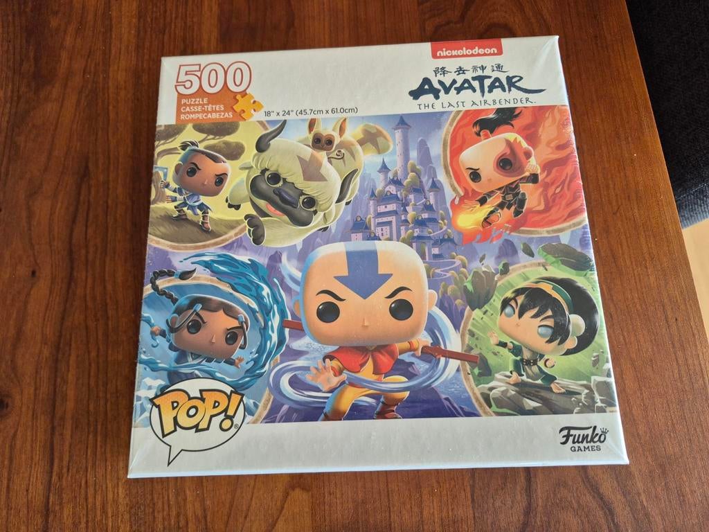 Avatar Puzzle Funko nieuw in de seal 500 stukjes, Ophalen of Verzenden, 500 t/m 1500 stukjes, Nieuw