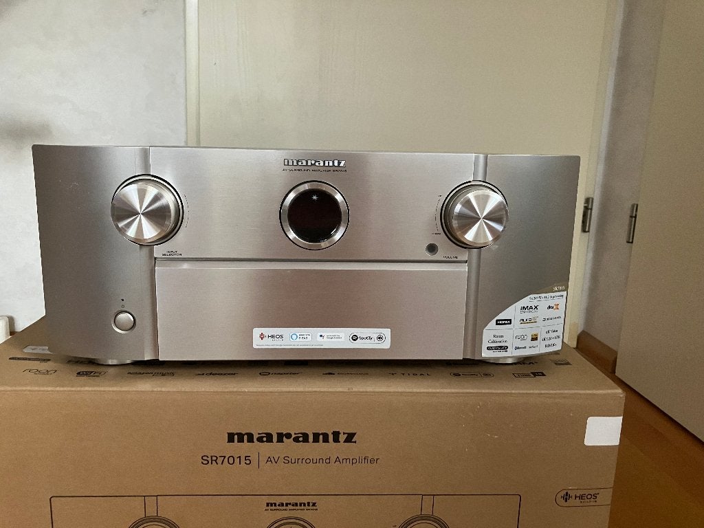 Marantz SR7015 AV receiver, Overige systemen, Zo goed als nieuw, 120 watt of meer, Ophalen
