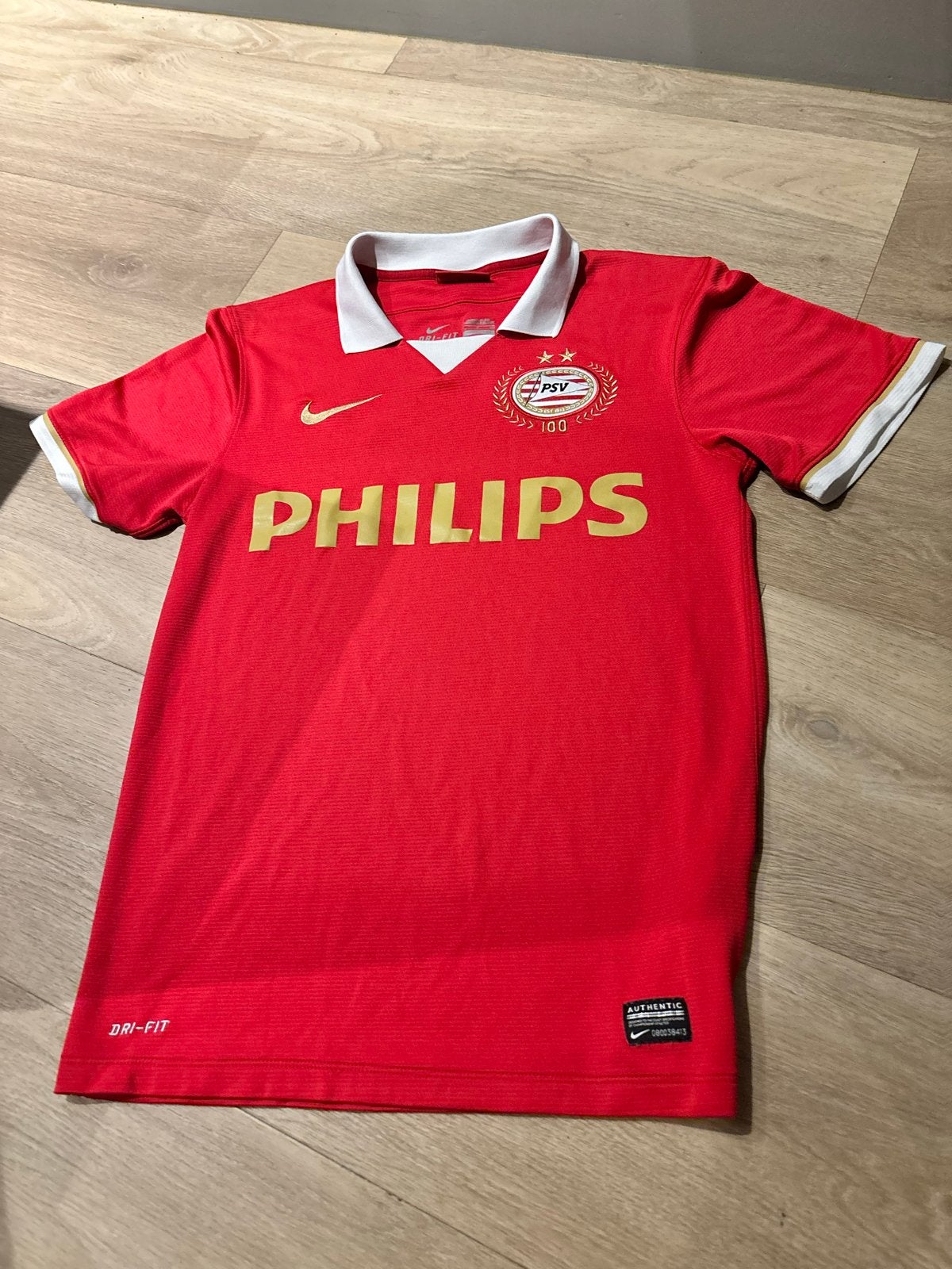 PSV Jubileum Shirt 100 Jaar - Maat S - Topstaat, Maat S, Ophalen, Zo goed als nieuw, Shirt