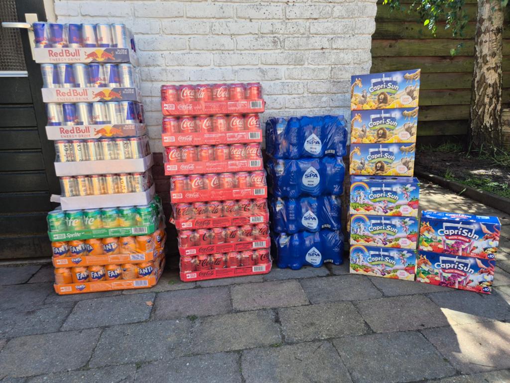 Trays frisdrank te koop!, Diversen, Levensmiddelen, Ophalen