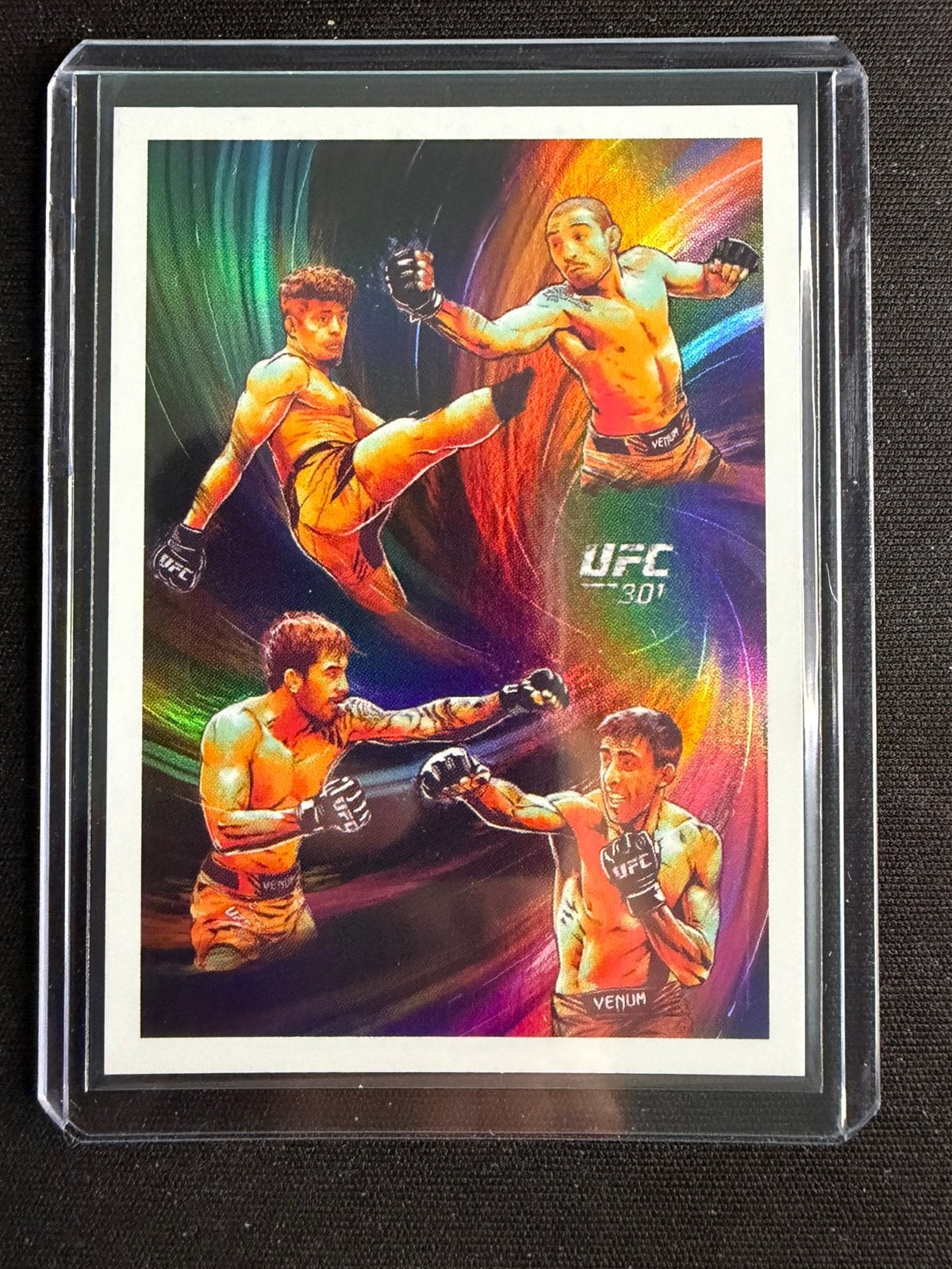 UFC 301 Poster Card Topps NOW, Ophalen of Verzenden, Zo goed als nieuw, Plaatje